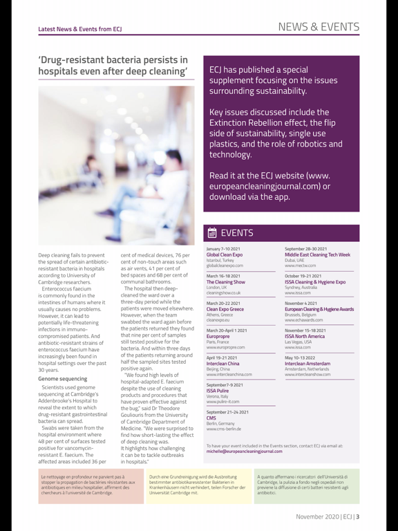 Screenshot #5 pour European Cleaning Journal