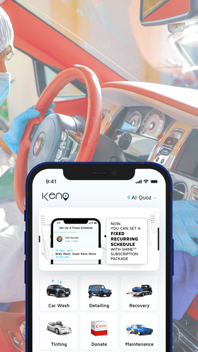 Keno Car Wash Screenshot