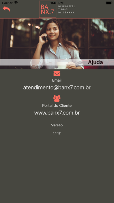 Banx7 - Conta Digital Screenshot