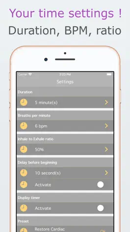 Game screenshot Controlled Breathing pro hack