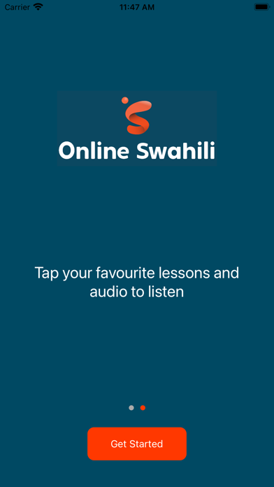 Online Swahili Screenshot