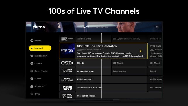 Pluto Tv Live Tv And Movies On The App Store