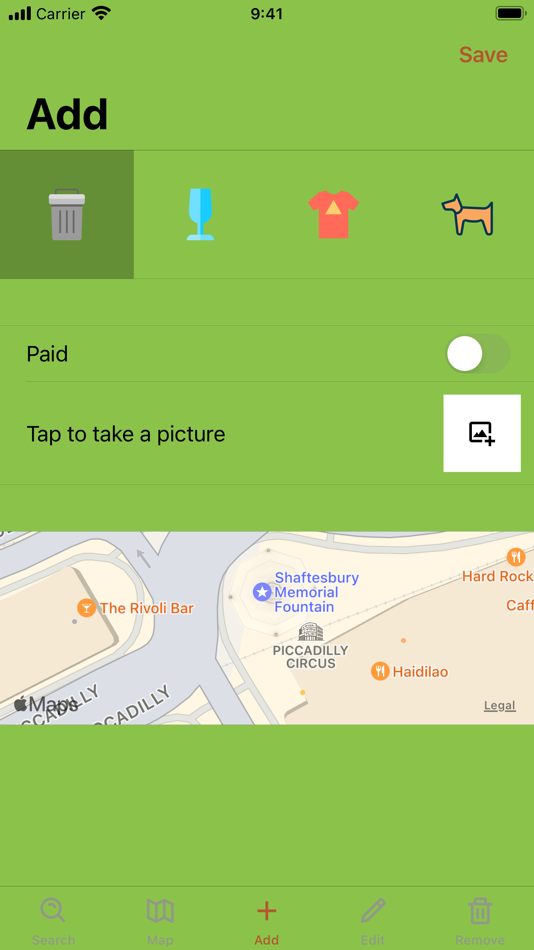 #4. Binfinder (iOS) 由: Tristan Diependael