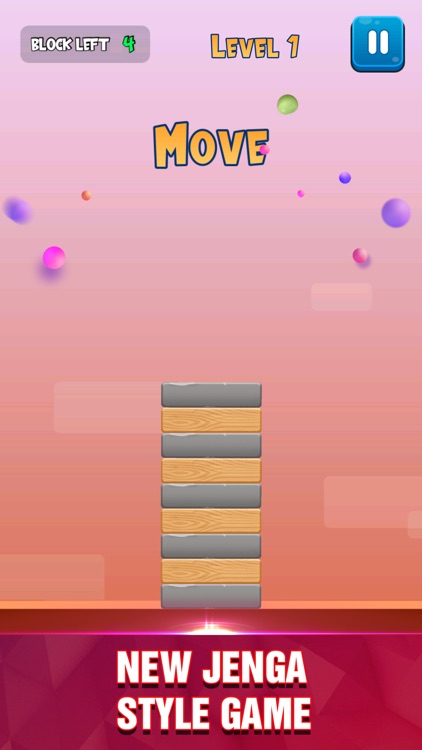 Jenga Tower Block