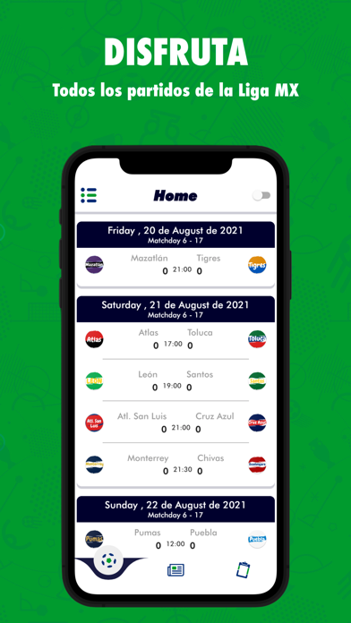México - Liga 2021 Screenshot