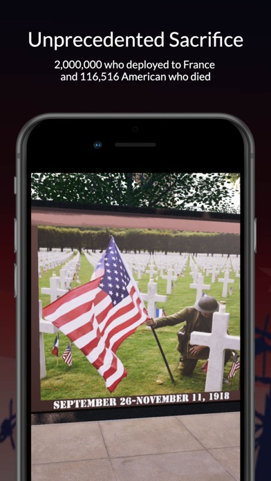 WWI Memorial Virtual Explorer Screenshot