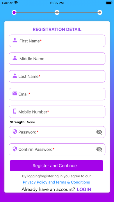 Legal Remit Screenshot