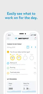 NATEFIT screenshot #2 for iPhone