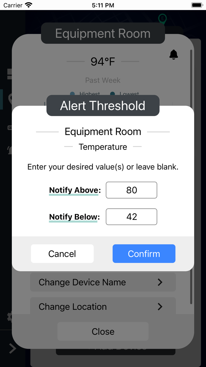 Sensor Dynamix Live Monitoring