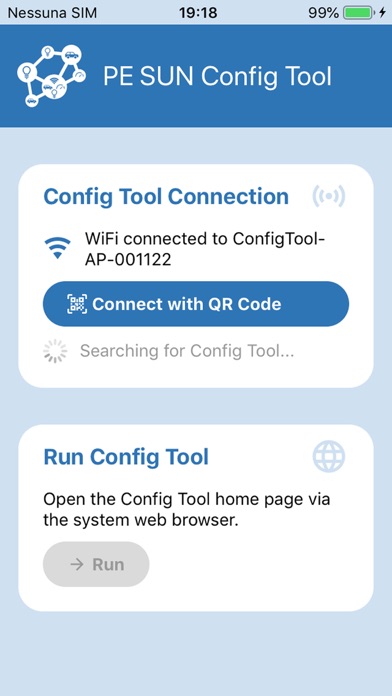 PE SUN Config Tool Screenshot