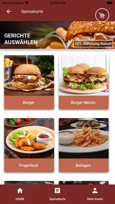 Bill's Burger Screenshot