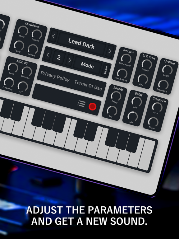 Screenshot #6 pour FM Synthetiseur - Effets Audio