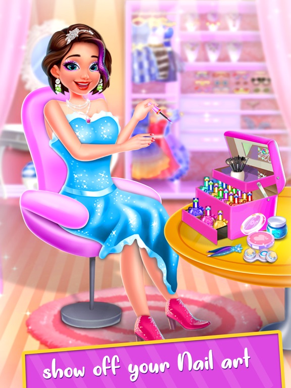 Screenshot #4 pour Kitty Nail Salon Game for Girl