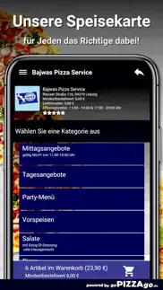 bajwas pizza service leipzig iphone screenshot 4