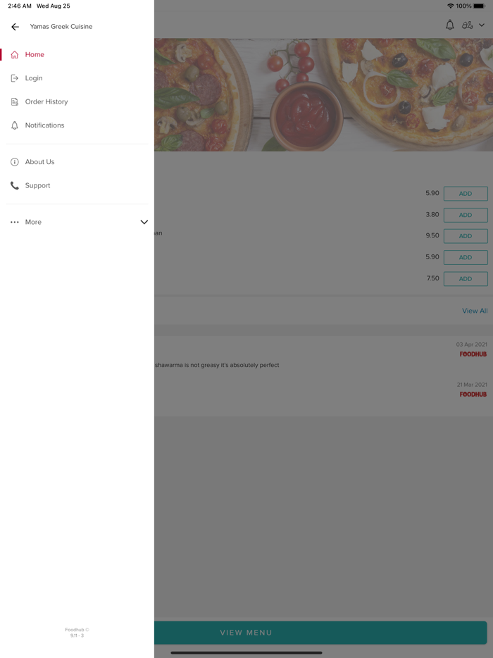 Yamas Greek Cuisinee