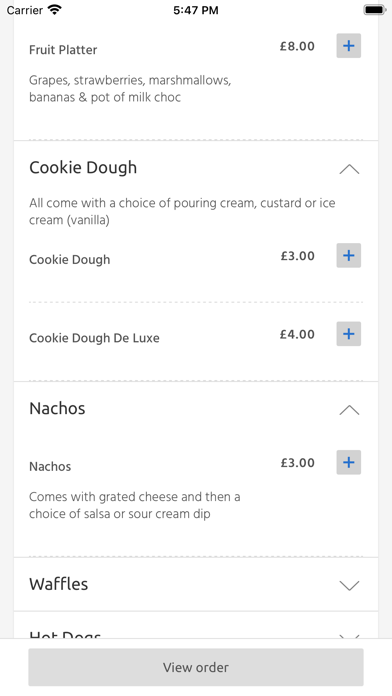 Desserts2Go, Leicester Screenshot