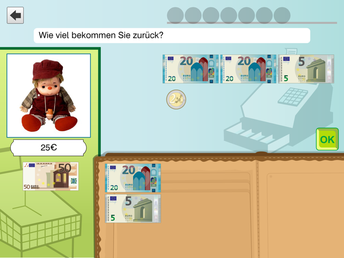 Einkaufen mit dem Euro PRO