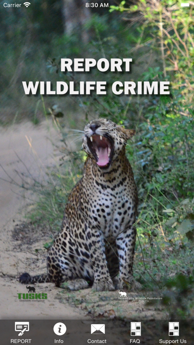 Report Wildlife Crime Screenshot