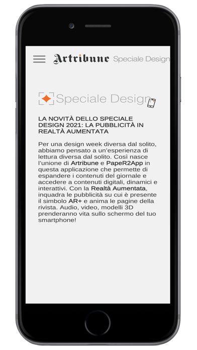 Artribune Speciale Design Screenshot
