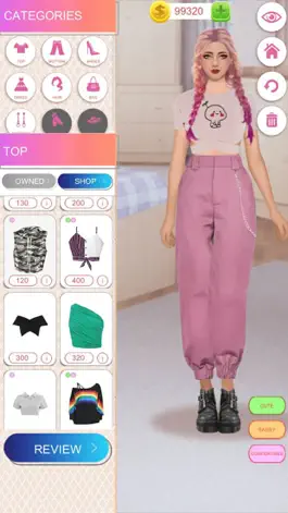 Game screenshot Fashion Game: Girl Dress apk