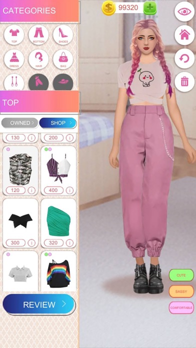 Fashion Game: Girl Dress Screenshot