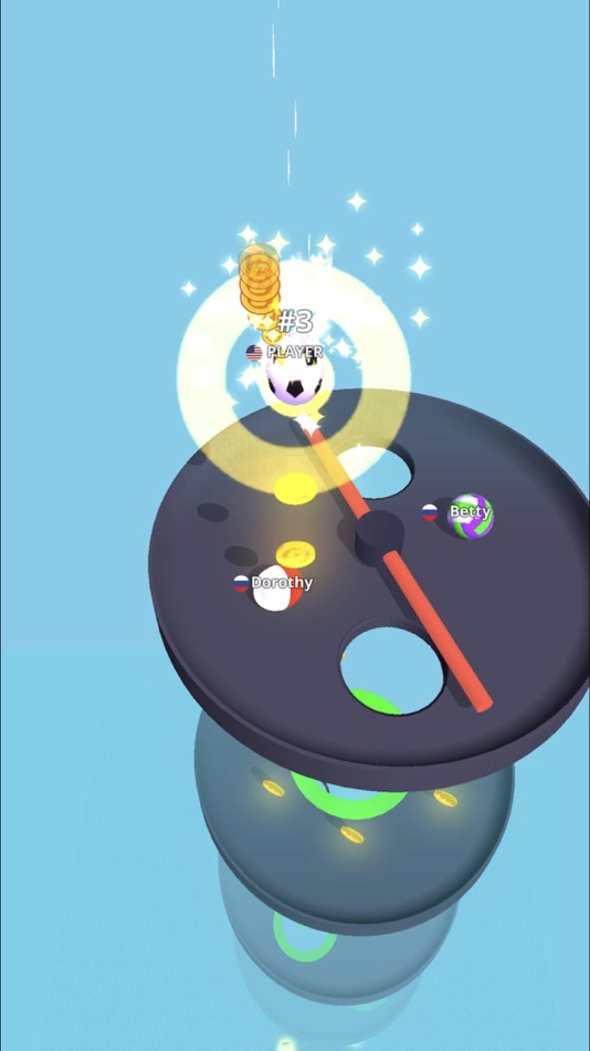#4. Free Fall Run.io (iOS) 由: Supercent, Inc.