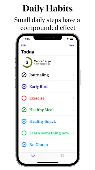 Journal Habit Screenshot