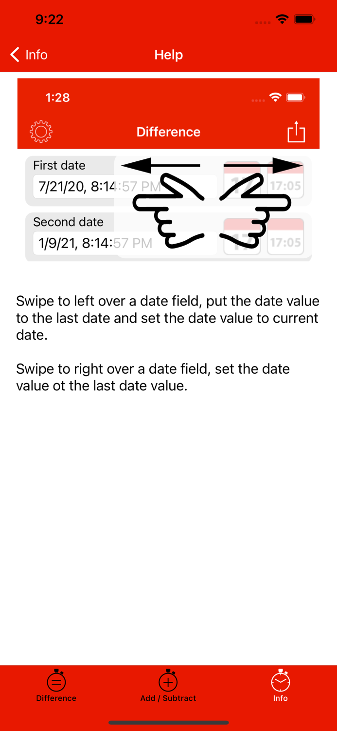 Acana Date Calculator