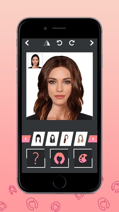 Women's Hairstyle Changer Screenshot