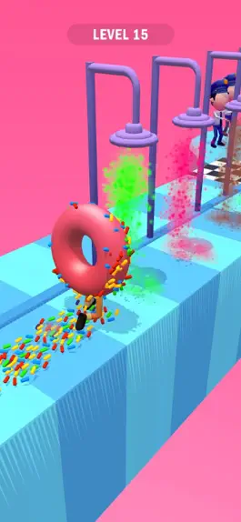 Game screenshot Donut Runner 3D apk