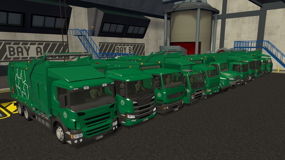 #2. Trash Truck Simulator (iOS) Podle: SkisoSoft