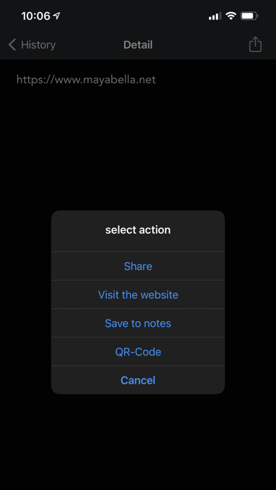 Barcode & QR code Screenshot