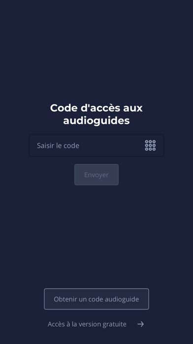 Caen Memorial audioguide Screenshot
