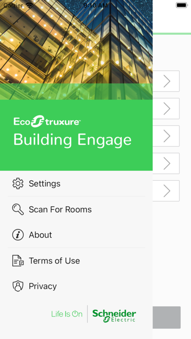 Screenshot #1 pour EcoStruxure Building Engage