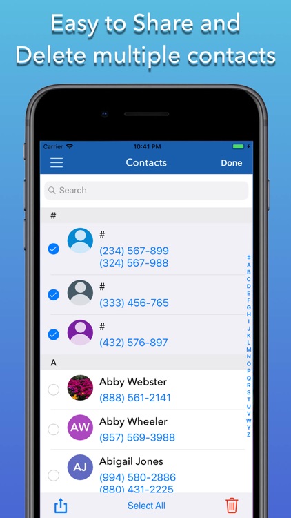 Backup Contacts Cleaner screenshot-4