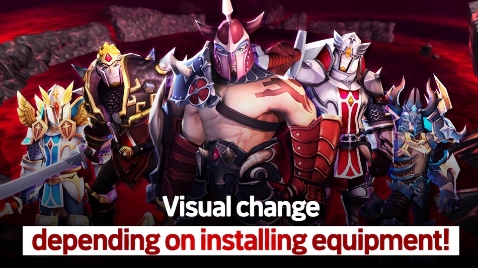 #3. INFINITE HERO : 3D Idle RPG (iOS) 由: Gamepub