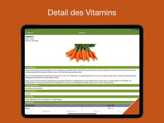 Screenshot #6 pour Vitamine & Mineralien