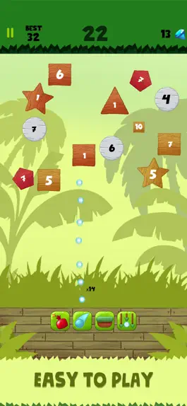 Game screenshot Jungle Ball Bricks Breaker apk