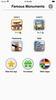 famous monuments of the world iphone screenshot 3