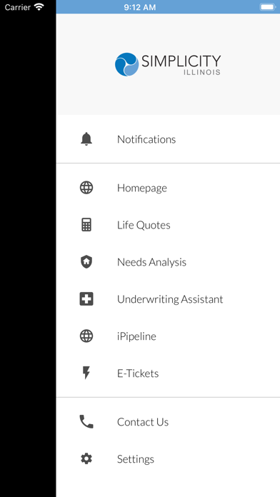 Simplicity Illinois Life Quote Screenshot