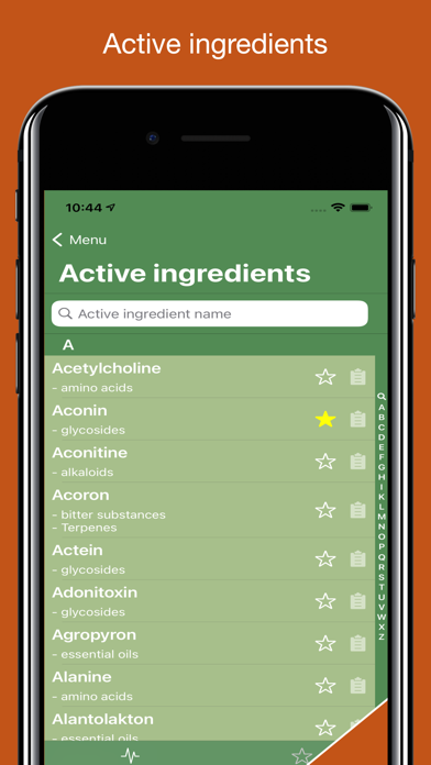 Medicinal plants lexicon Screenshot