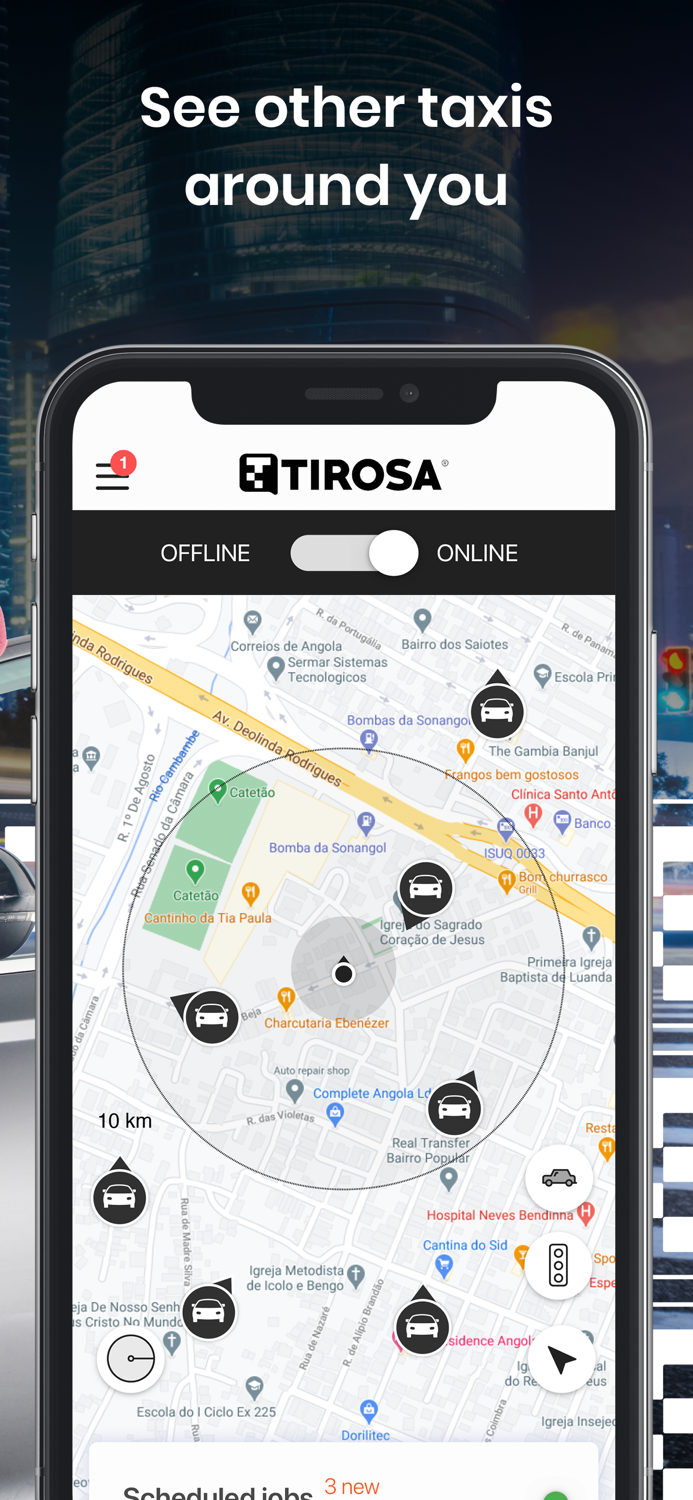 TIROSA Driver app
