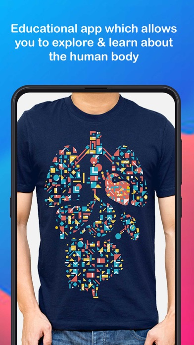 Anatomy AR 4D -Virtual T-Shirt Screenshot