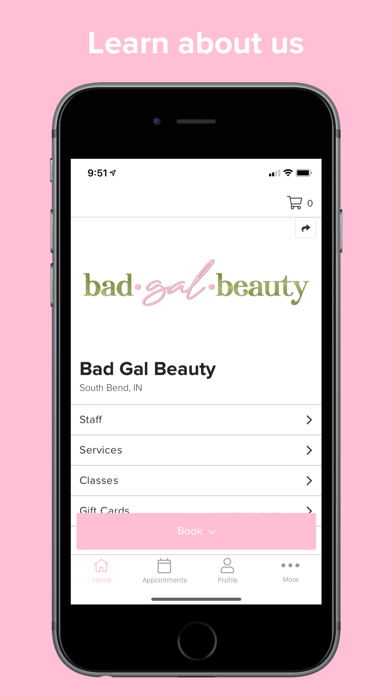 bad gal beauty Screenshot