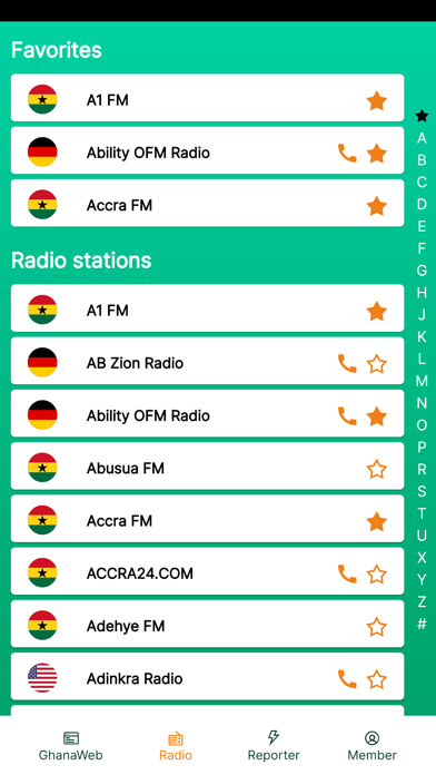 GhanaWeb Screenshot
