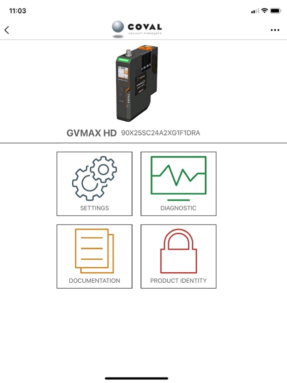 Screenshot #4 pour COVAL Vacuum Manager