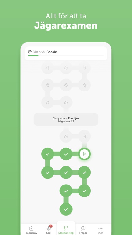 Ta Jägarexamen (Prova på)
