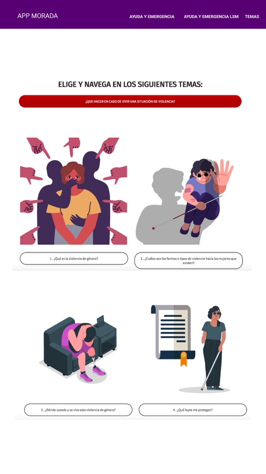 #3. App Morada (iOS) 由: CIDIP