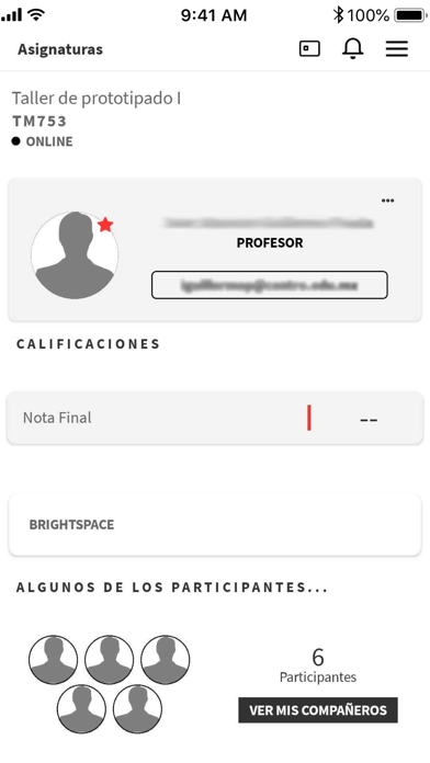 CENTRO Campus digital Screenshot