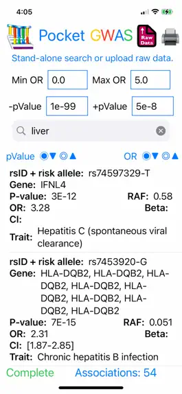 Game screenshot Pocket GWAS hack